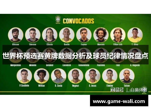 世界杯预选赛黄牌数据分析及球员纪律情况盘点