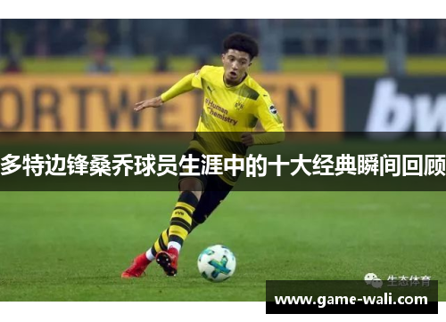 多特边锋桑乔球员生涯中的十大经典瞬间回顾