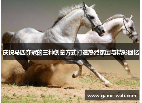 庆祝马匹夺冠的三种创意方式打造热烈氛围与精彩回忆